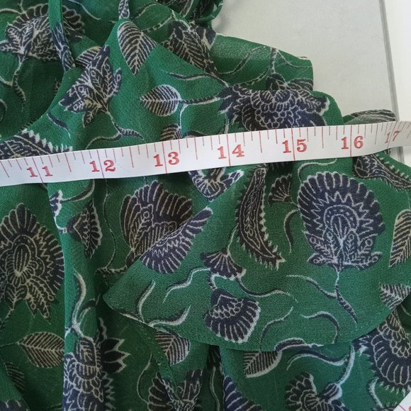 REBECCA MINKOFF | Green Floral Dress - Picture 11 of 11